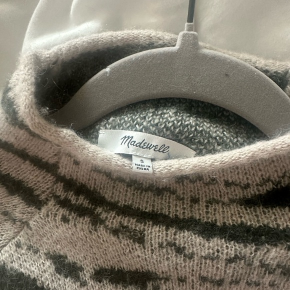 Madewell Thornton Mockneck Pullover Sweater Size Small - Picture 5 of 7